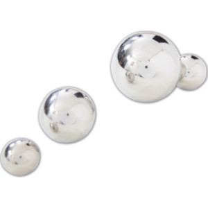 Sensory Reflective Balls - Silver - Set of 4