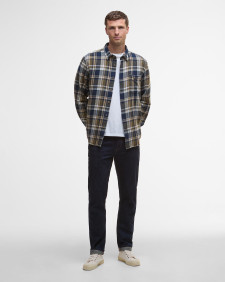 Camicia Chopford a maniche lunghe dalla vestibilità comoda Navy