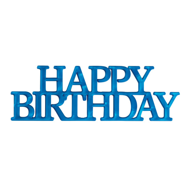 Happy Birthday Script Layon Assortment | DecoPac