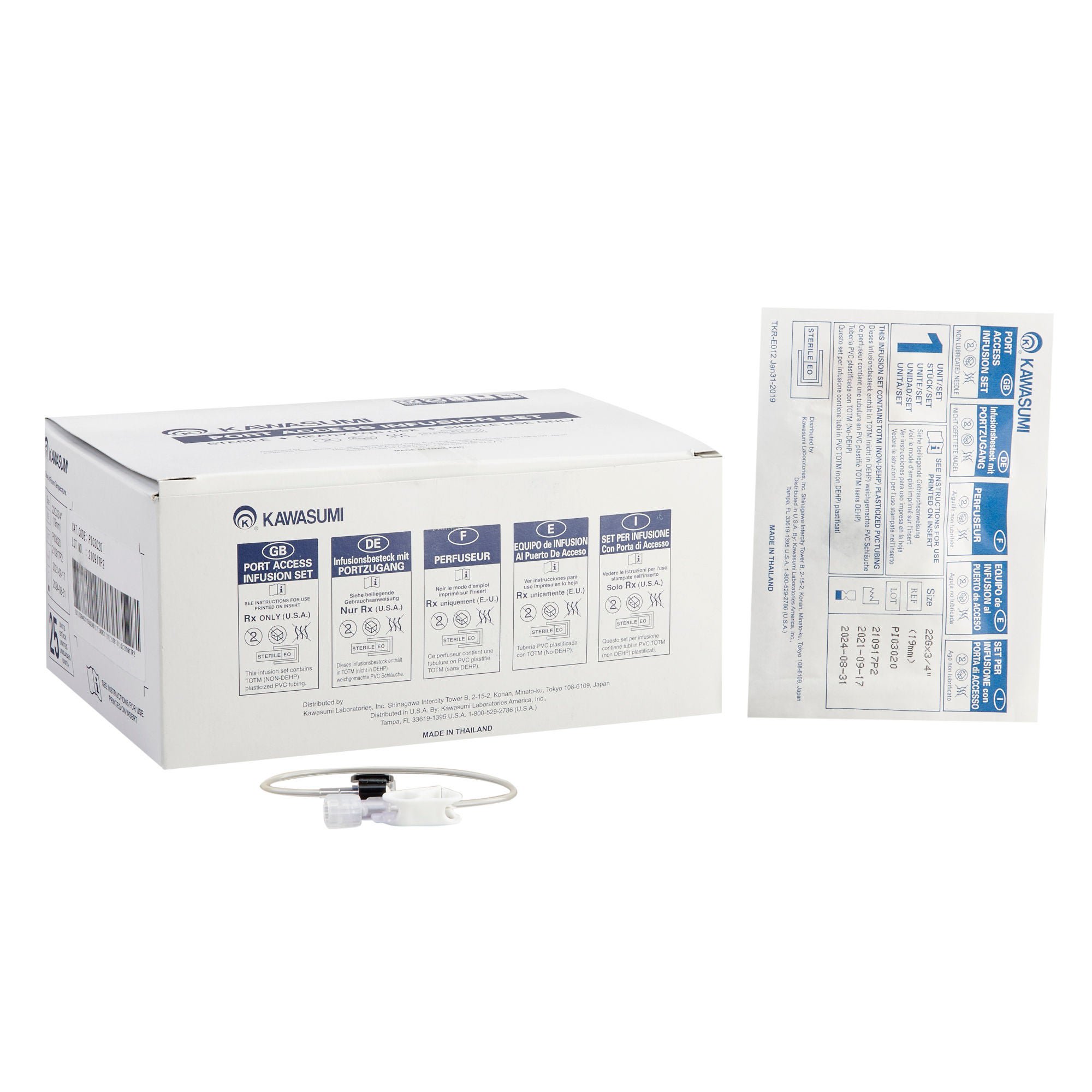 Kawasumi Huber Infusion Set