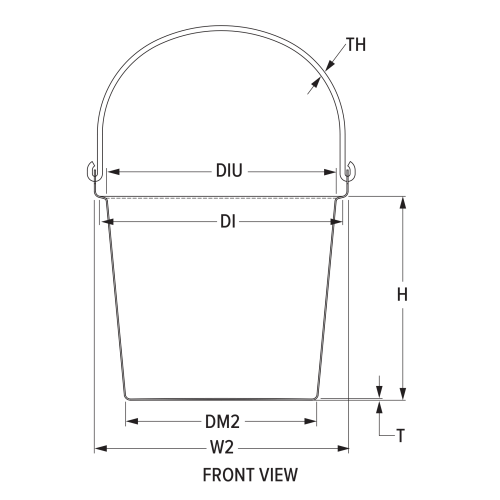 Engineering front view