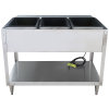120-volt 1440-watt three-well Servewell® stainless steel hot-food table
