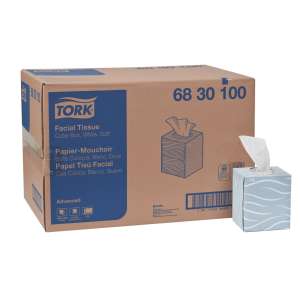 Tork, Advanced Soft, Facial Tissue, 2 ply, White