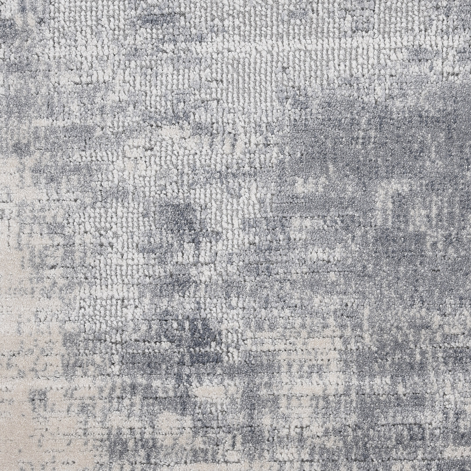 Nourison Rustic Textures 9'3" x 12'9" Blue Ivory Modern Indoor Rug