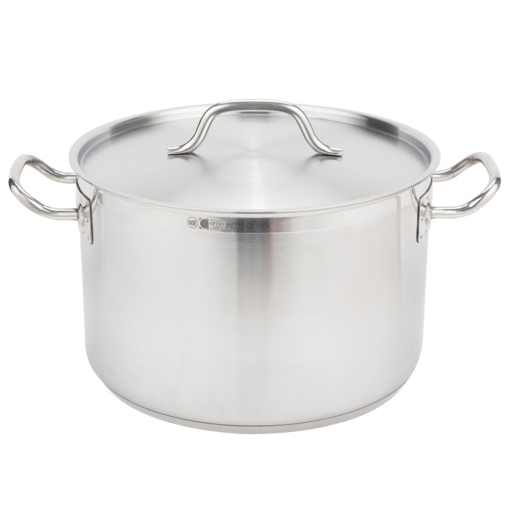 16-quart Optio™ sauce pot with low-domed cover