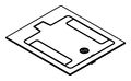 Flush Tile/Carpet Cover Assembly RFB9/RFB11 Series Floor Boxes Cast Aluminum Brushed Aluminum Cover