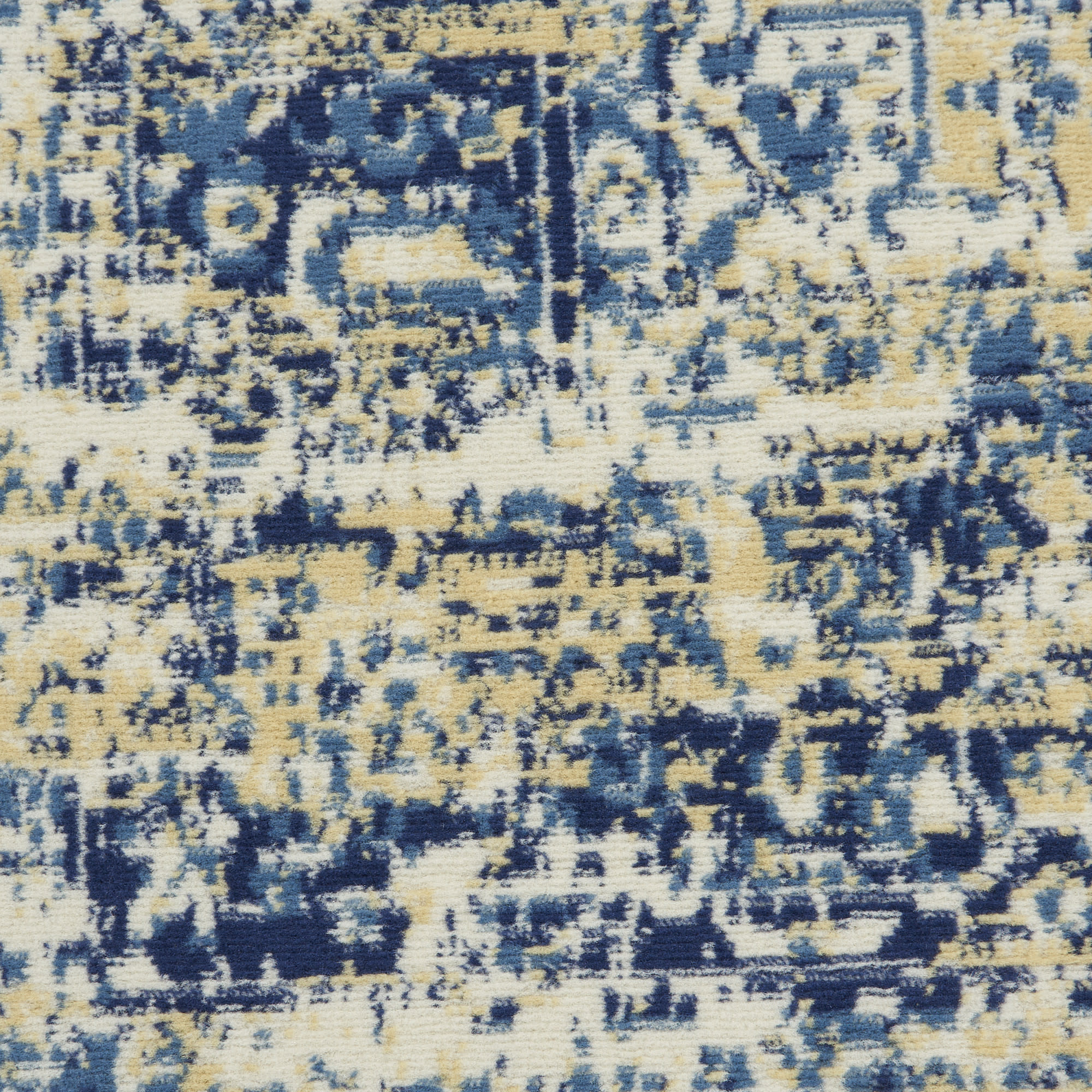 Nourison Grafix 7'10" x 9'10" White Vintage Indoor Rug