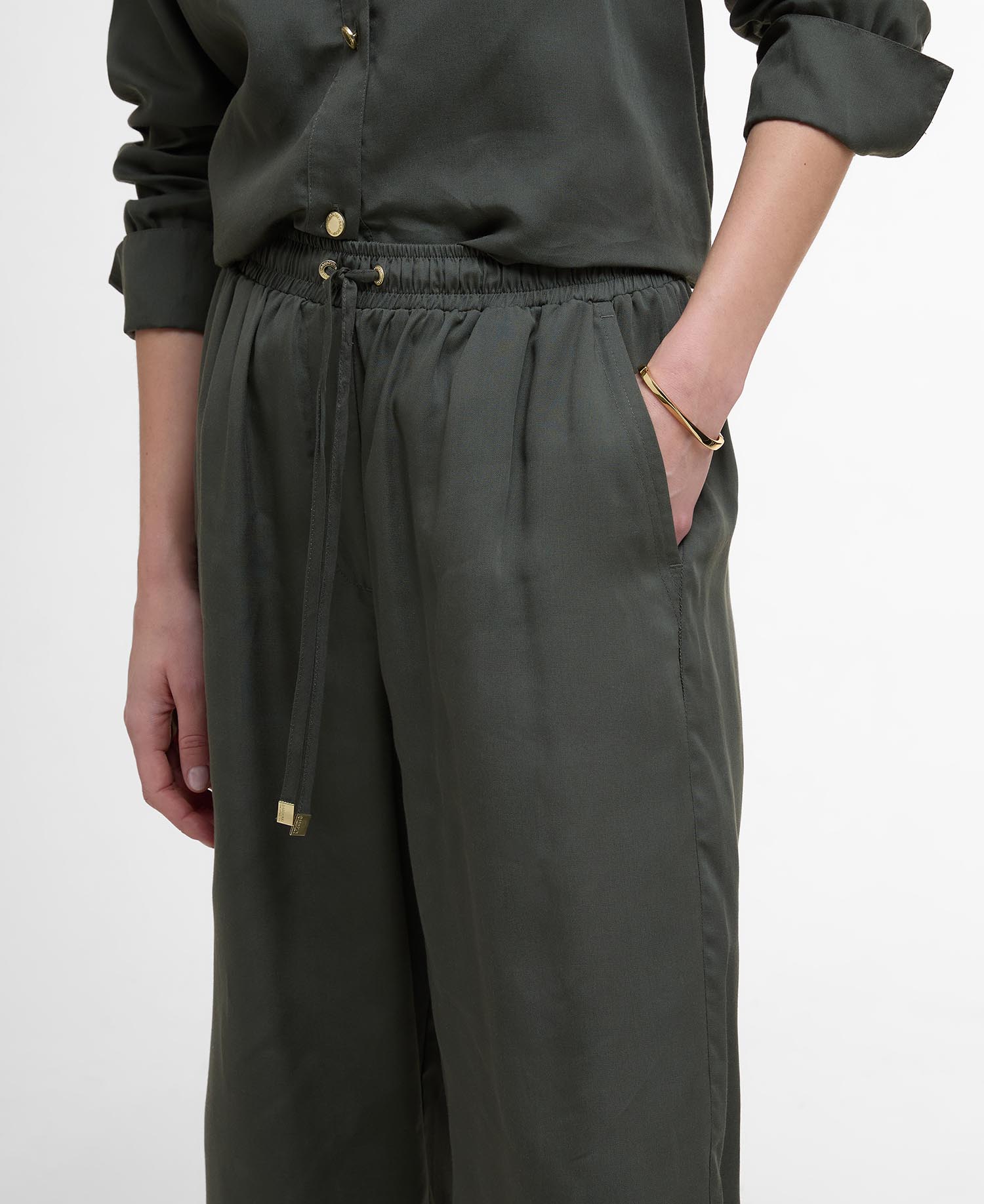 Pantaloni Clara a gamba ampia dalla vestibilità comoda image number 3