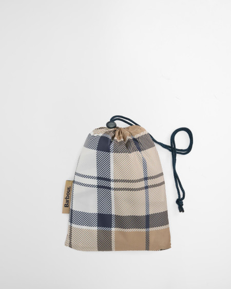Poncho impermeabile in tartan Portree