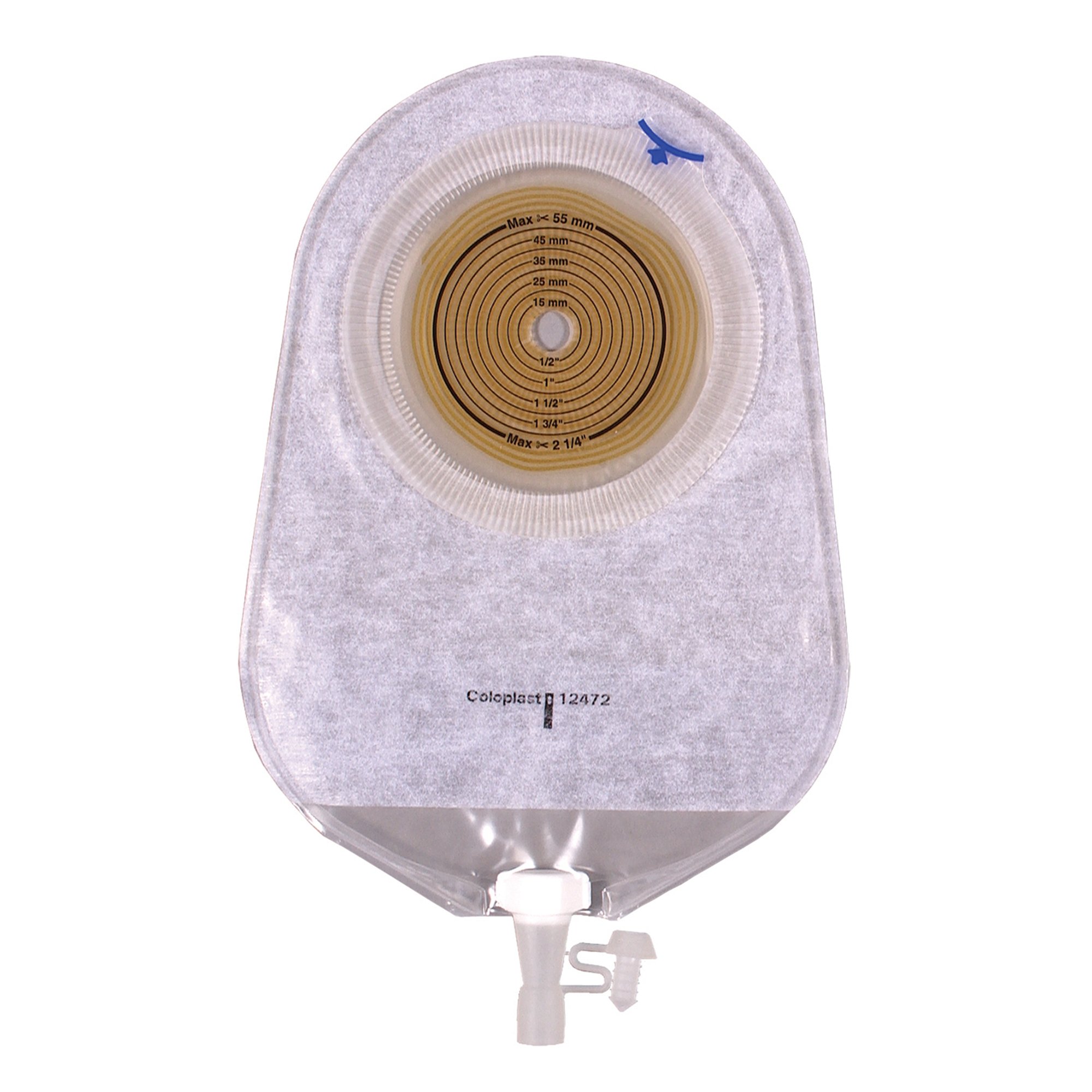 Assura 1-Piece Transparent Urostomy Pouch, 10  55mm MK 473536