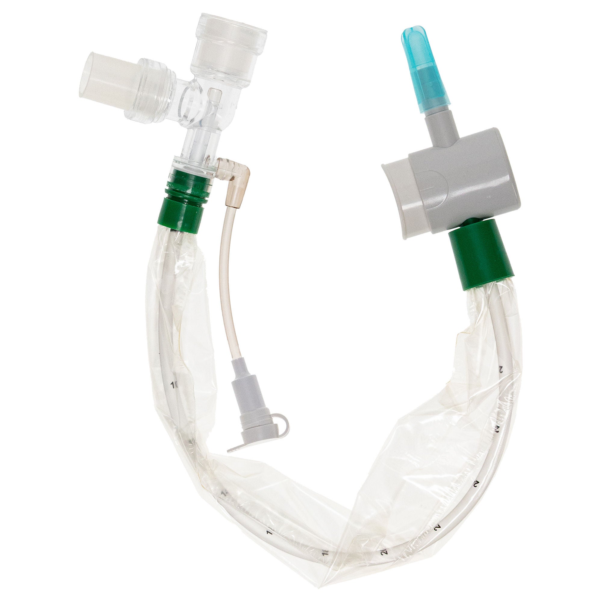 Sun Med SUCTION SYSTEM, CLSD DBL SWIVLELBOW TRACH 14FR 4.6MM (20/CS