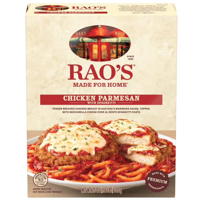 Chicken Parmesan with Spaghetti Frozen Meal, 25 oz - Back Image