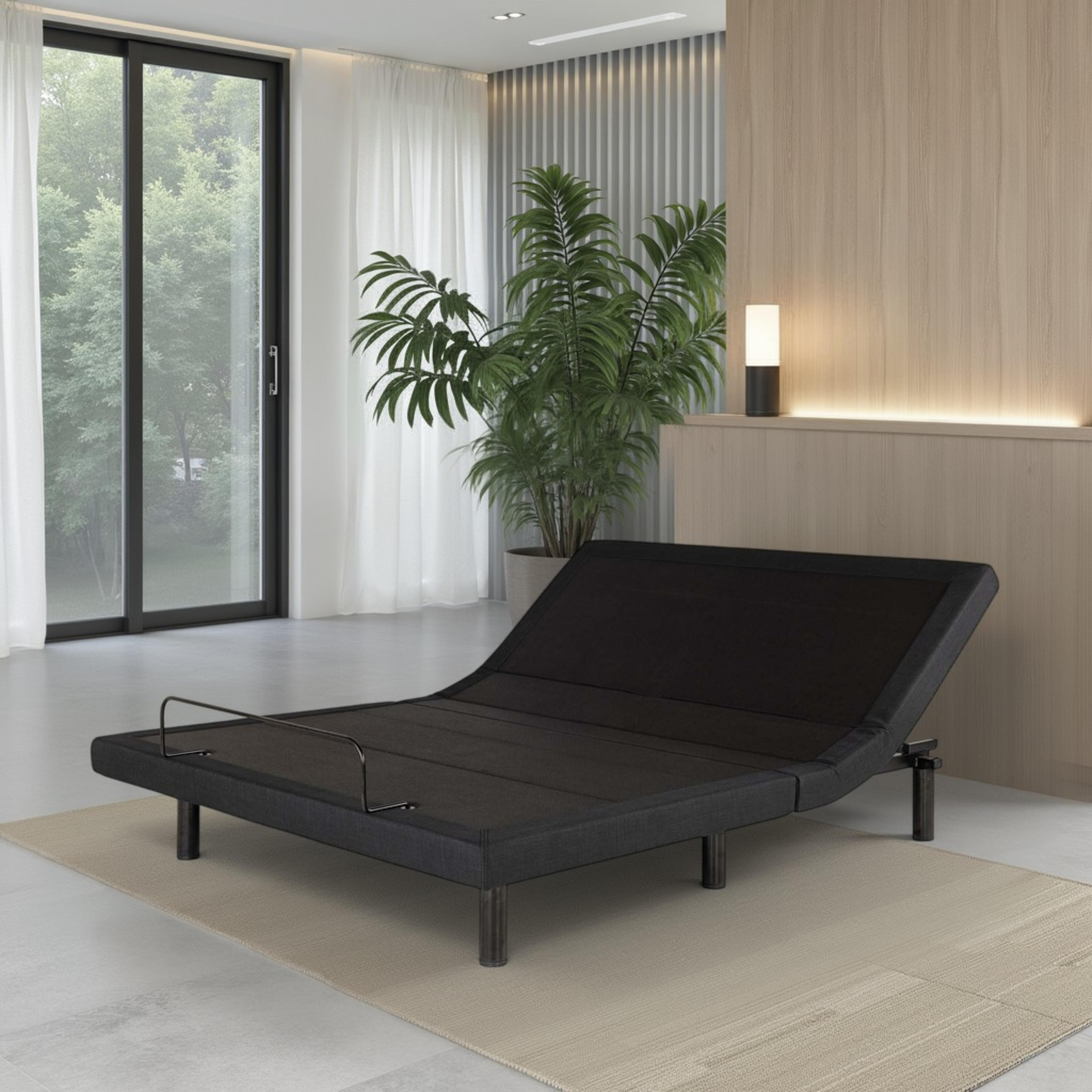 Lifestyle image of the  Iadjust Silver Adjustable Base from Forty Winks