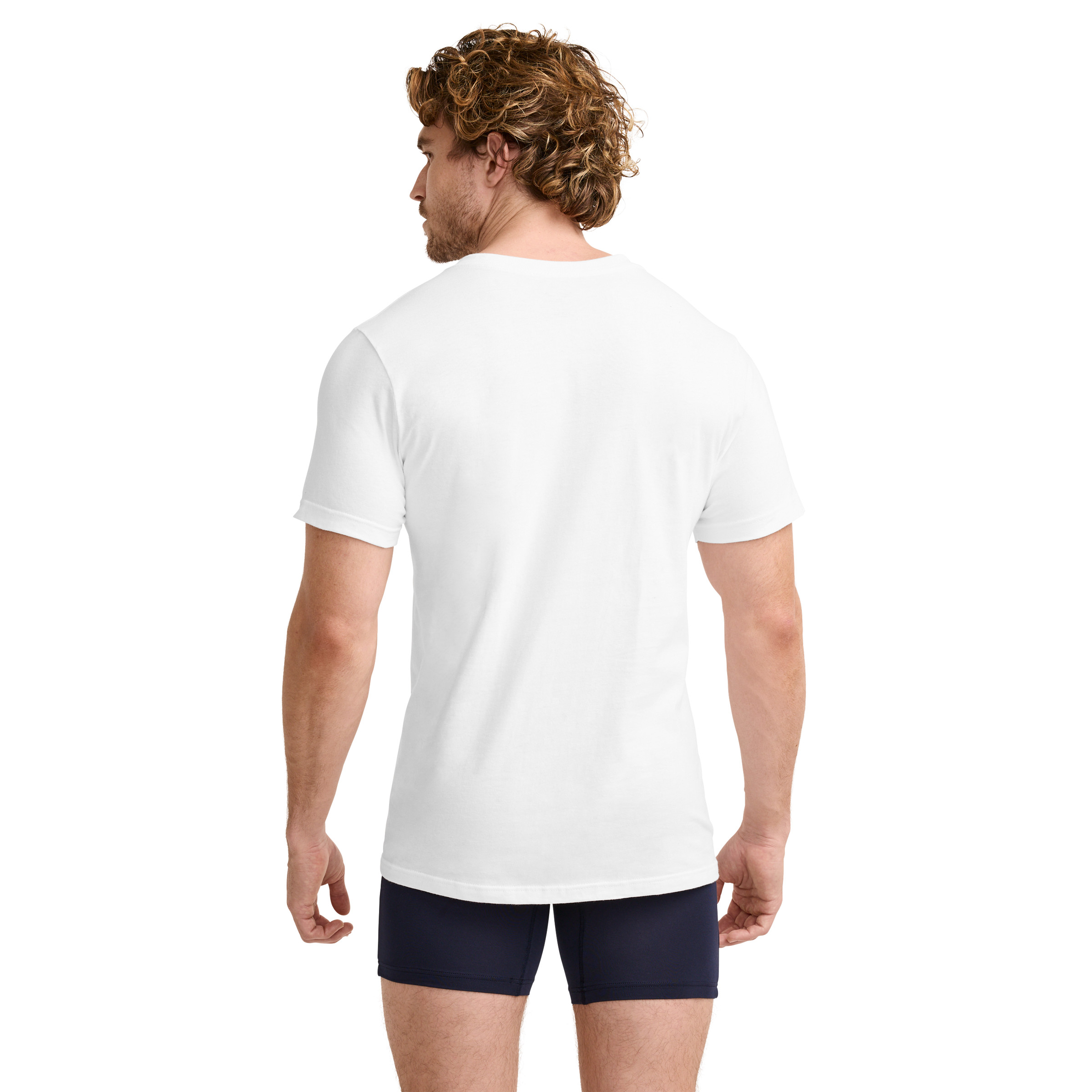 Jockey Men's Big & Tall Classic V-Neck Undershirt - 6 Pack - Picture 8 of 8
