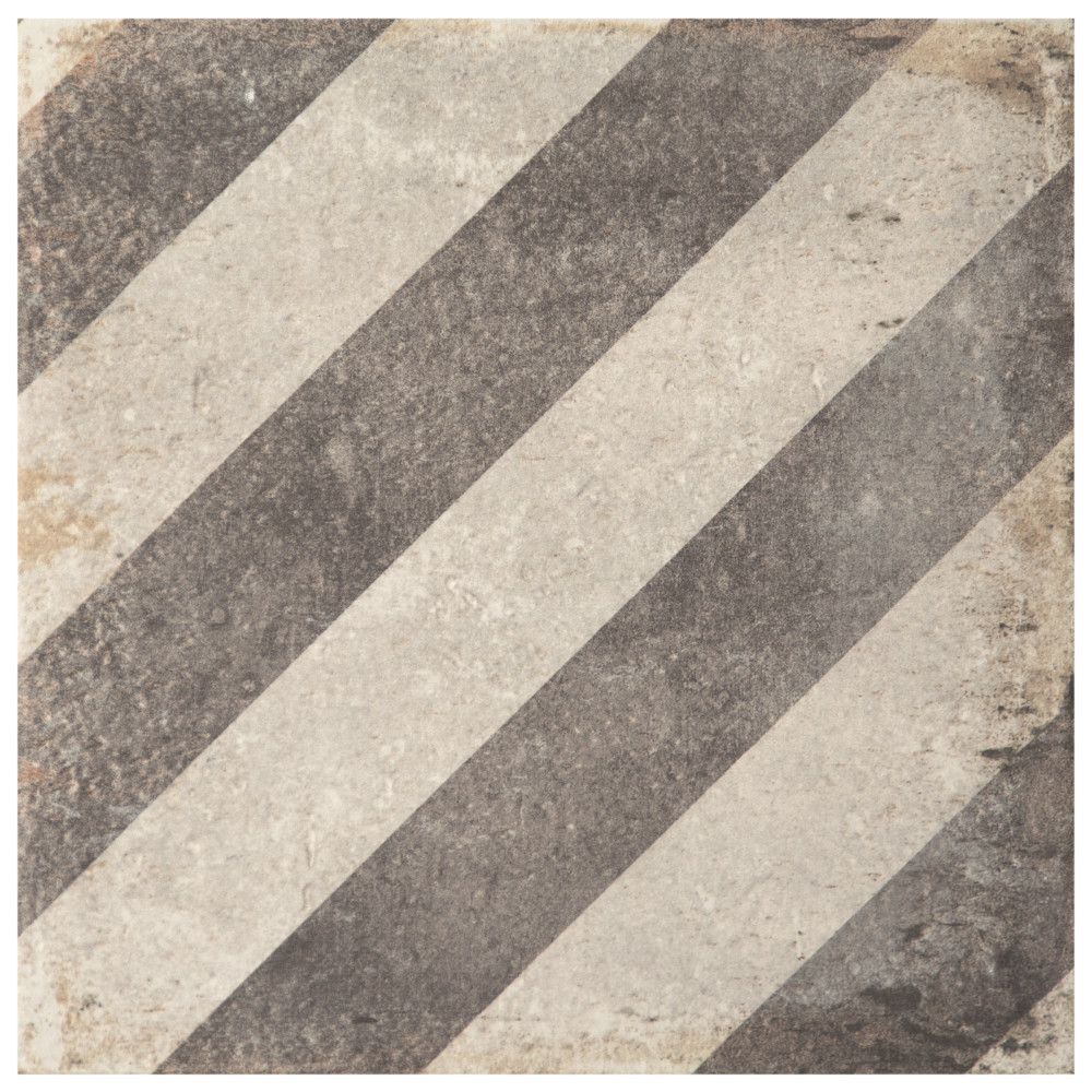 D’Anticatto Decor Obliqua 8-3/4 in. x 8-3/4 in. Porcelain Floor and Wall Tile