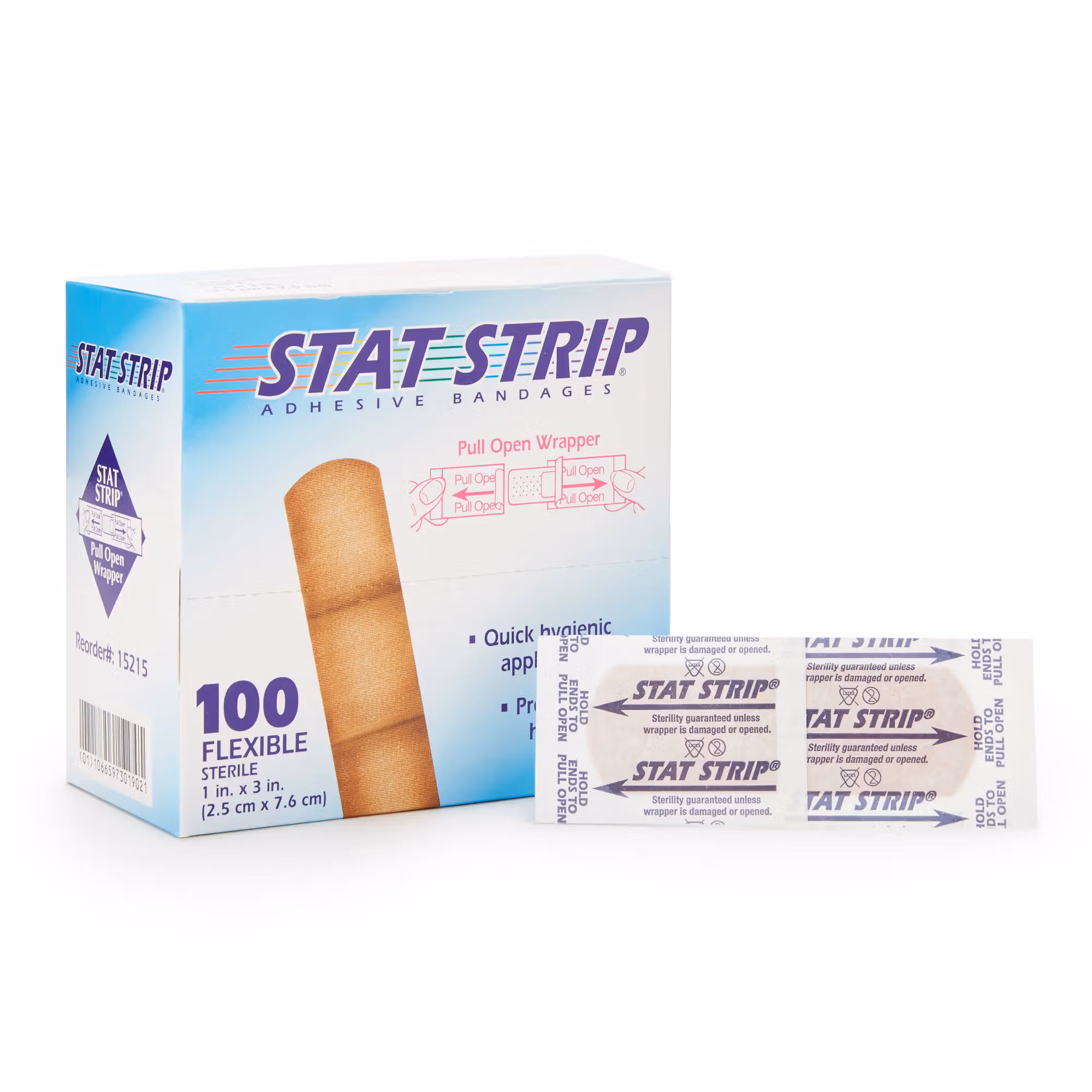 Stat Strip® Adhesive Strip, 1 x 3 Inch