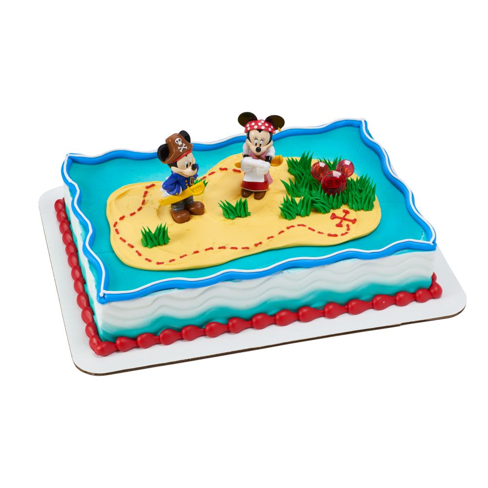 Image Cake Mickey Mouse & Friends Mickey & Minnie Pirate Adventure