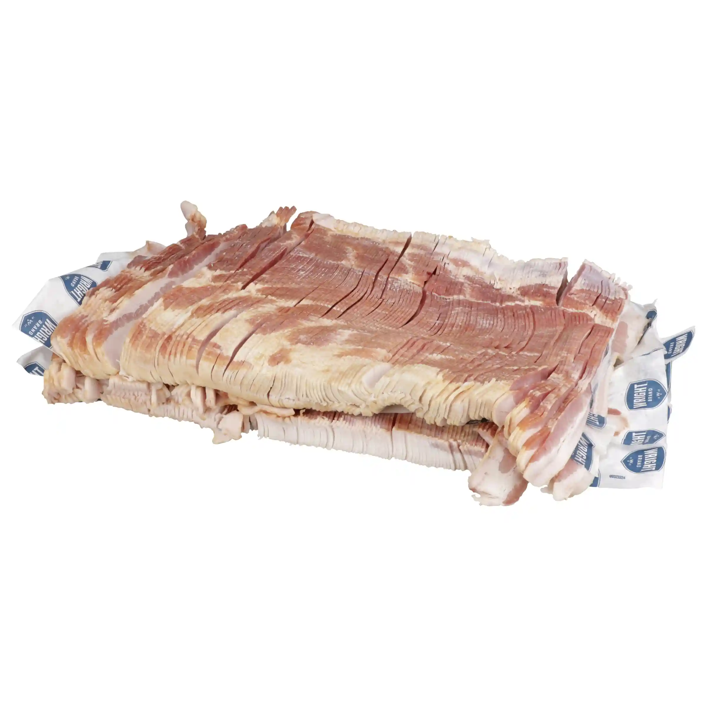 Wright® Brand Naturally Hickory Smoked Thin Sliced Bacon, Bulk, 15 Lbs, 9 Slices/Inch, Frozen_image_3