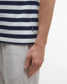 Charlton Relaxed Striped T-Shirt Navy