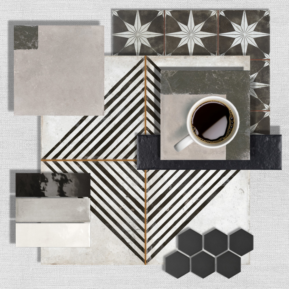 Sample – Kings Brush Square Porcelain Floor and Wall Tile