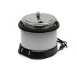 11-quart 230-volt Mirage® countertop induction rethermalizer in natural finish with UK plug