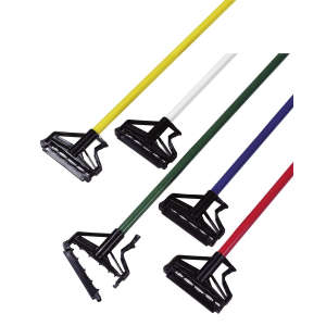 Carlisle, Sparta, Spectrum Quik-Release Fiberglass Mop Handle, 60", Blue