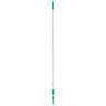 Unger, OptiLoc 2-Section Pole, OptiLoc™ Aluminum Telescopic Extension Pole, 120", Green