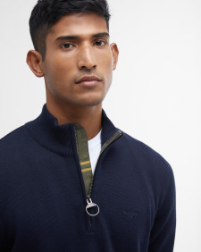 Pullover Cotton Half Zip 