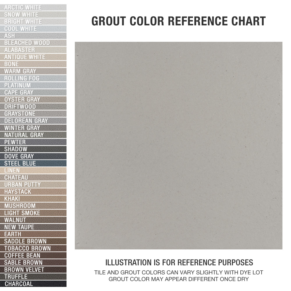 Quarry Grey 5-7/8 in. x 5-7/8 in. Ceramic Floor and Wall Tile