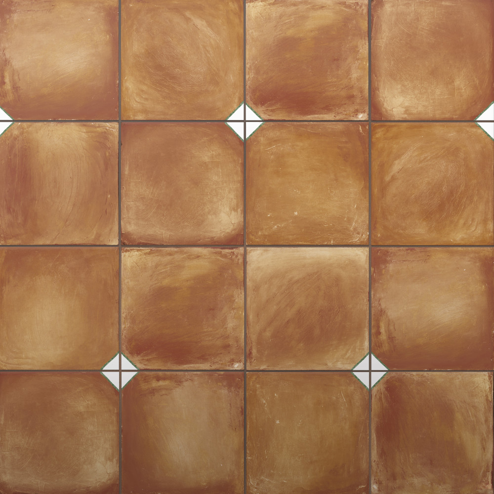 Sentier des Ocres Coin Green 7-7/8 in. x 7-7/8 in. Porcelain Floor and Wall Tile