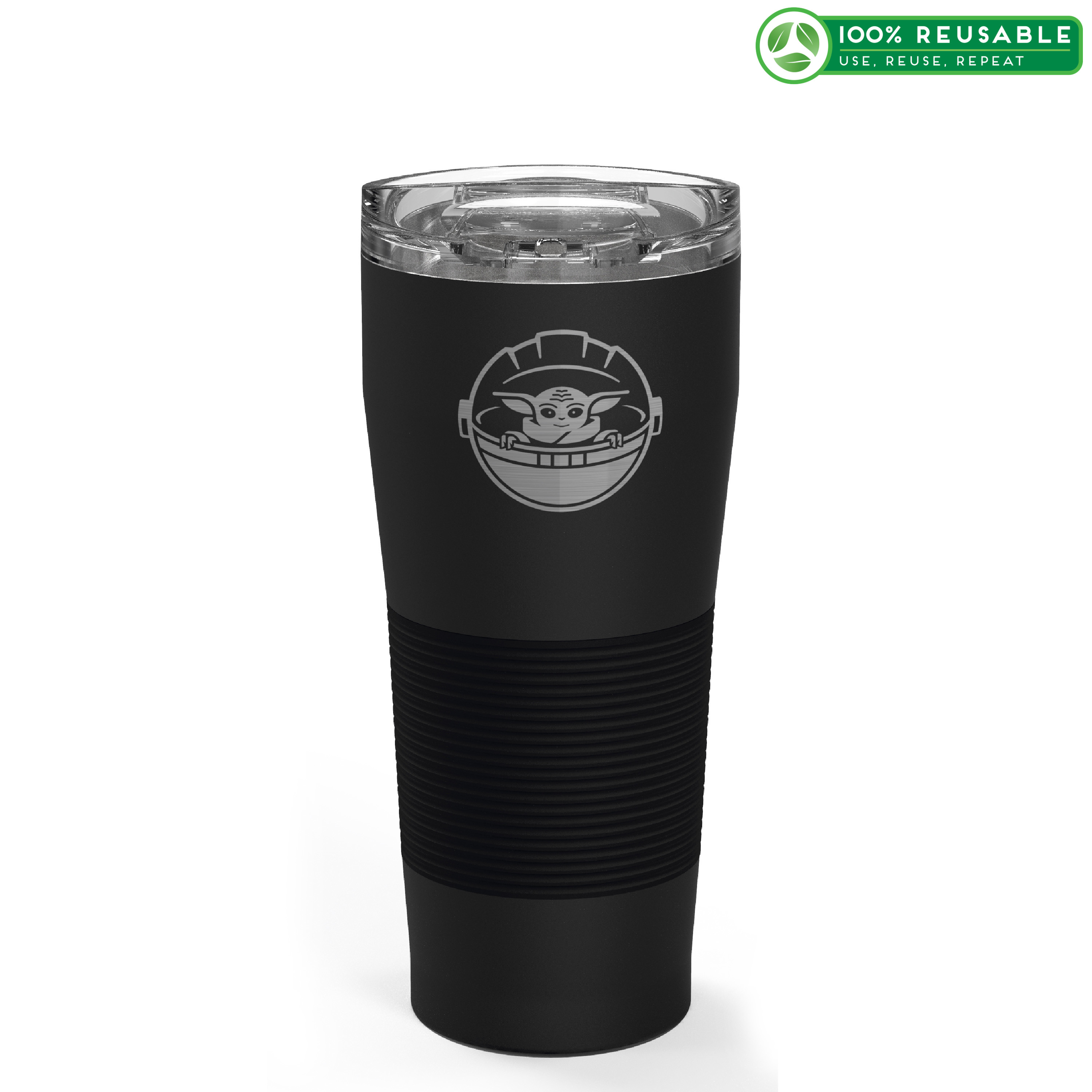 Star Wars: The Mandalorian 28 ounce Vacuum Insulated Stainless Steel Tumbler, The Child image