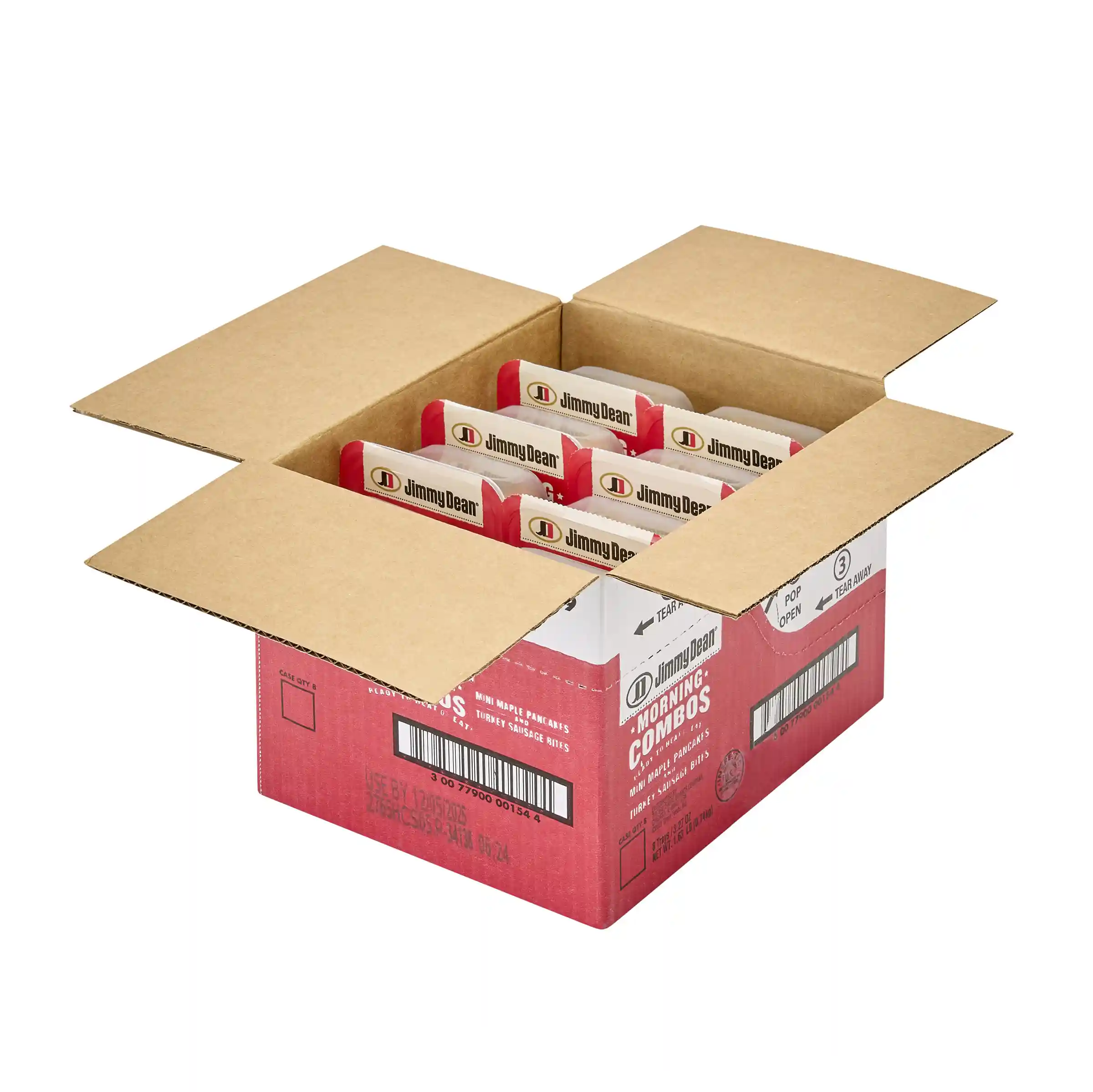 Jimmy Dean Morning Combos Mini Maple Pancakes and Turkey Sausage Bites, 3.27 oz_image_3