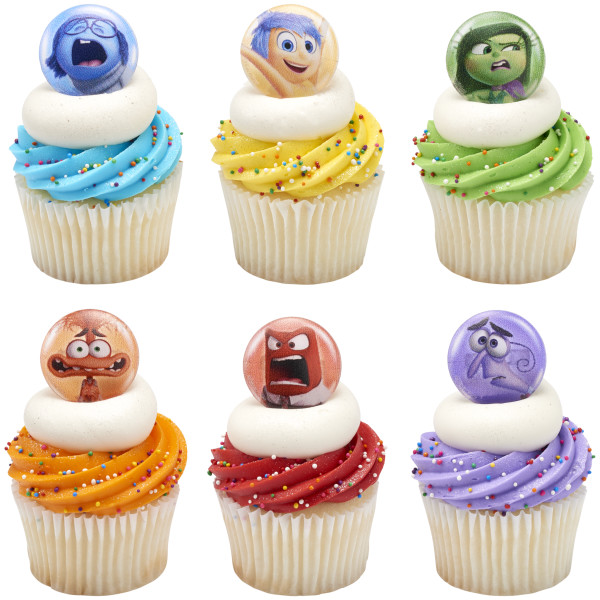 Disney and Pixar's Inside Out 2 Bursts of Emotion! Cupcake Rings