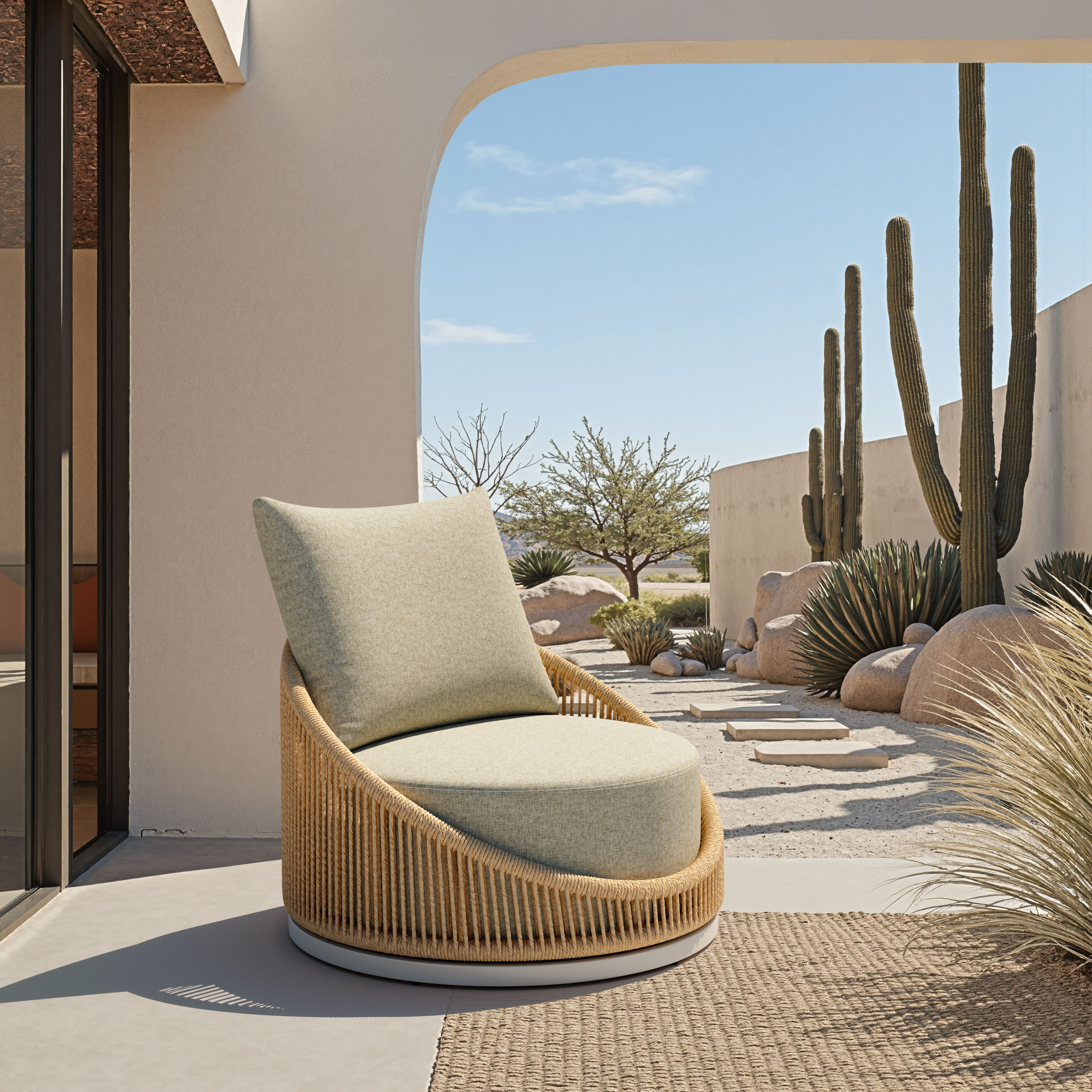 Cabana Swivel Chair Multicolor product image