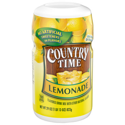 Country Time Lemonade Drink Mix, 29 oz Canister
