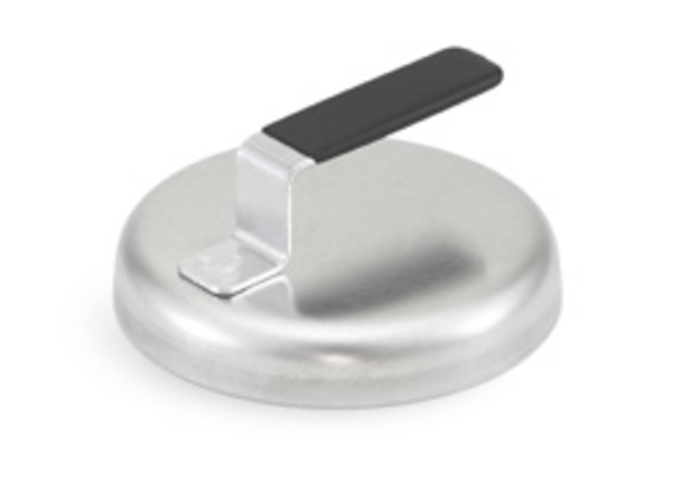 Aluminum burger/basting cover