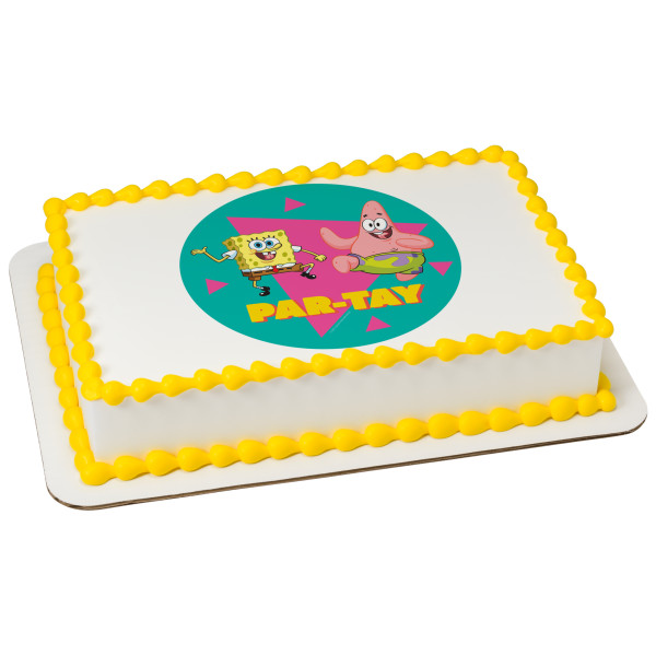 SpongeBob SquarePants Par-Tay PhotoCake® Edible Image®