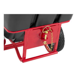 Rubbermaid Commercial, BRUTE Heavy Duty, Towable Tilt Truck, 27 cu ft, Black