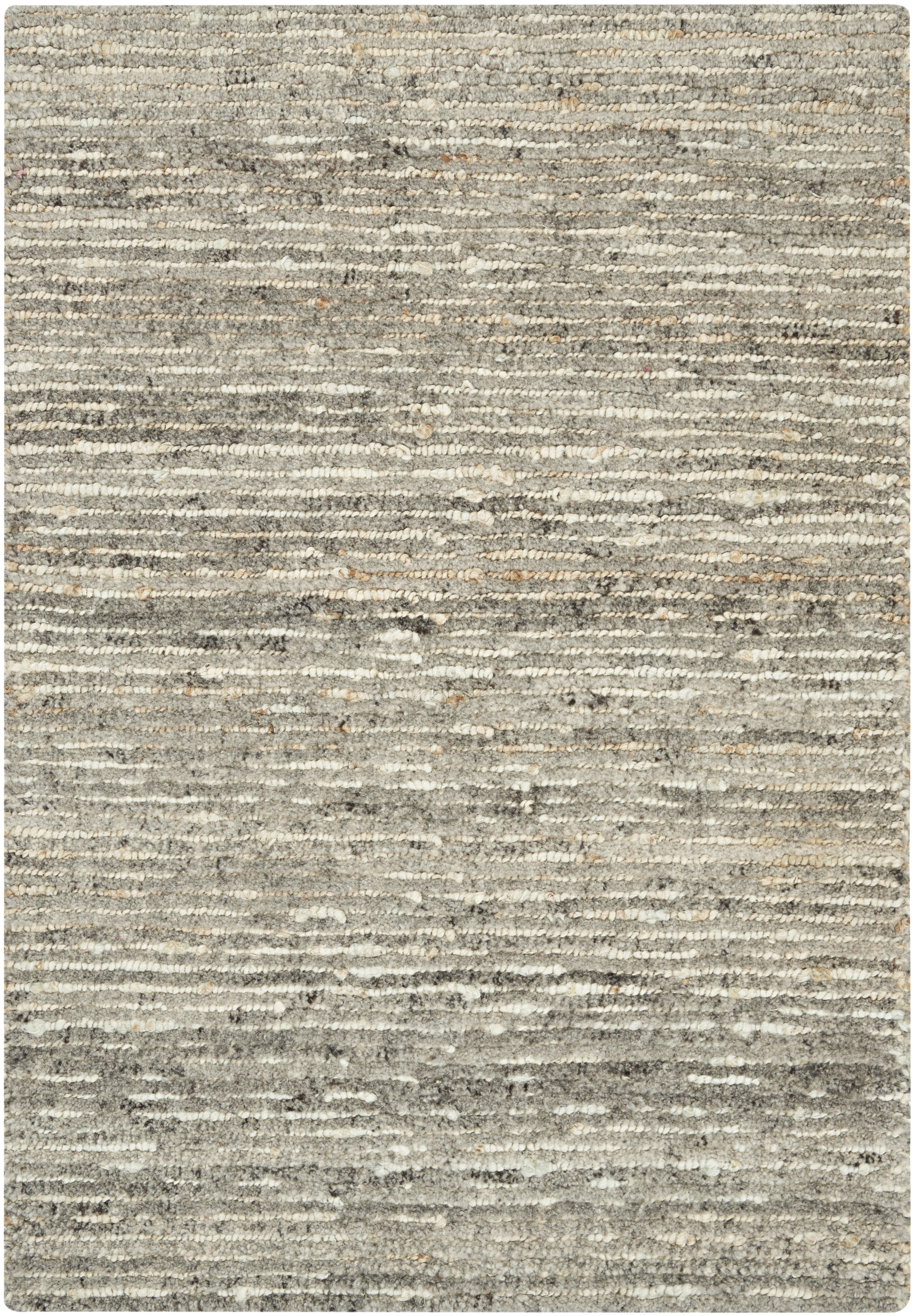 Calvin Klein Kathmandu 2' x 3' Grey Modern Indoor Rug