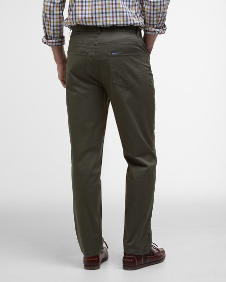 Pantaloni chino con vestibilità regular, leggeri ed elasticizzati