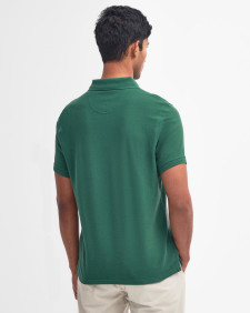 Lightweight Sports Short-Sleeved Polo Shirt Racing Green