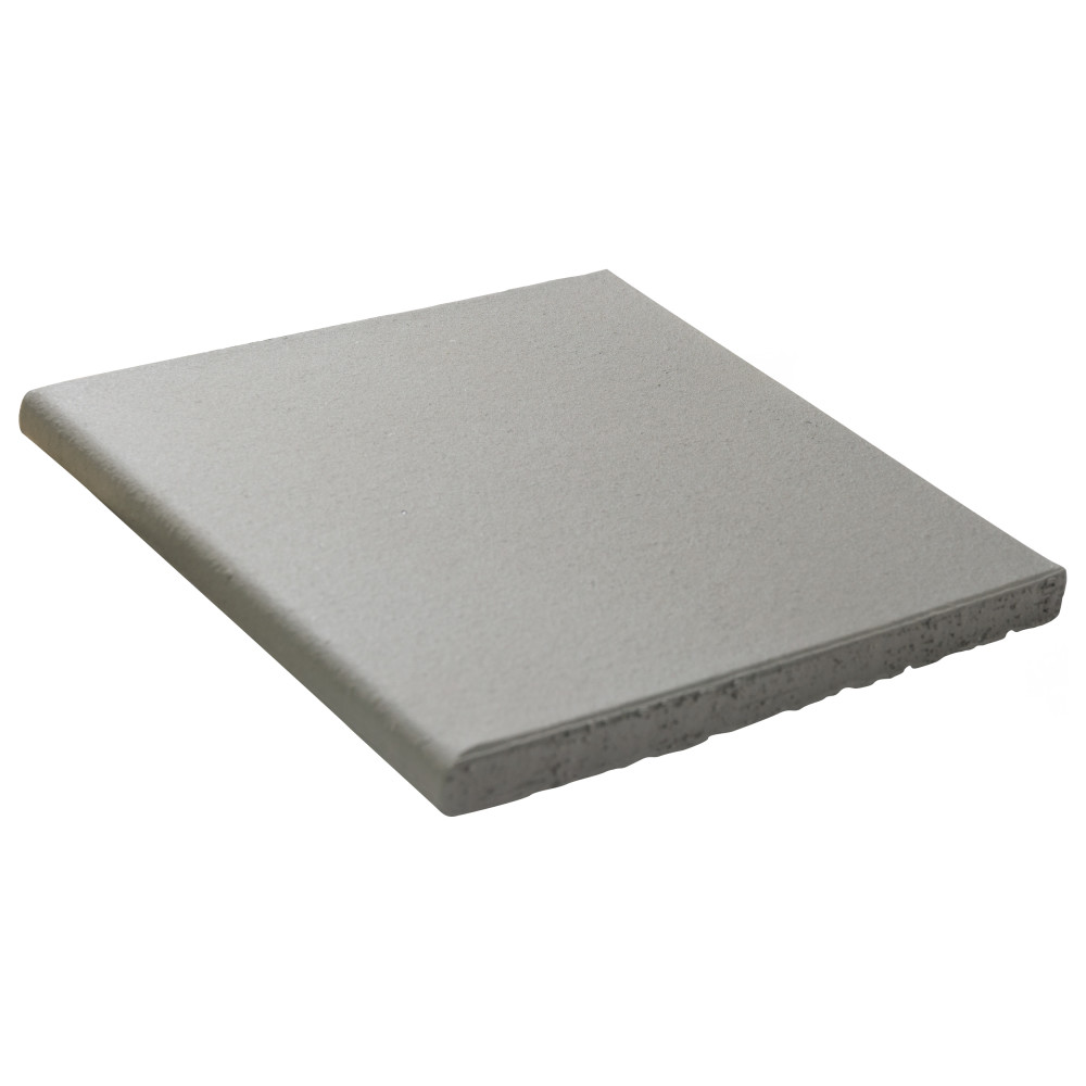 Quarry Bullnose Grey 5-7/8 in. x 5-7/8 in. Ceramic Floor and Wall Trim