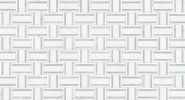 Waterjet Stone Mosaics Dove 12×15 Cesto Mosaic Honed