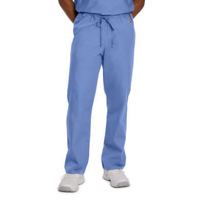 Landau Scrub Zone LB403 Pocketless Unisex Drawstring Scrub Pants-Landau