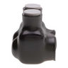 2-Port Gray Multi-Tap Pre-Insulated Connector, 3/0 - 4 AWG