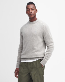 Grangetown Crew Neck Jumper Light Grey