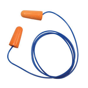 Impact, Pro-Guard®, Disposable Foam Ear Plugs, Corded, Orange