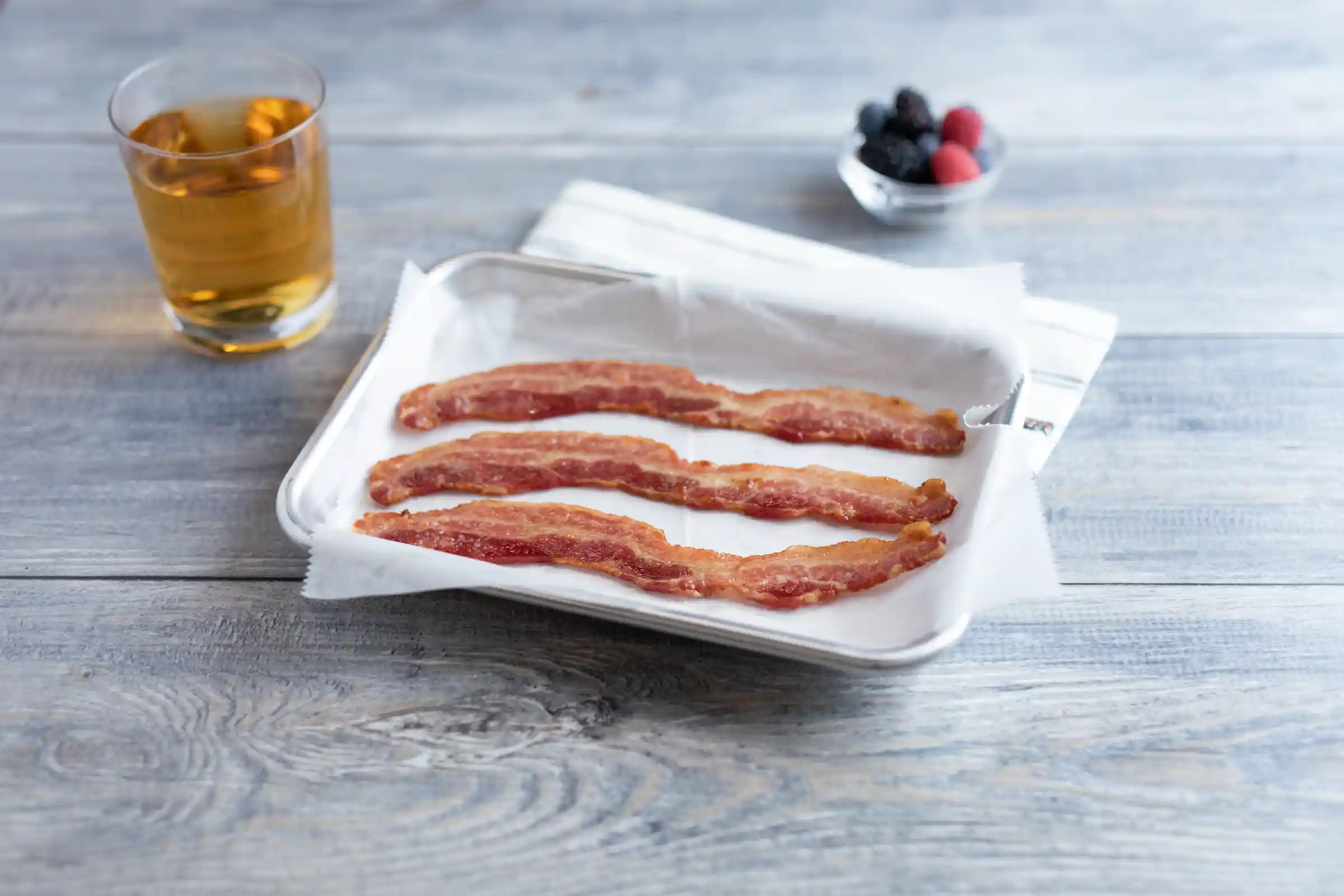 Wright® Brand Naturally Hickory Smoked Regular Sliced Bacon, Bulk, 15 Lbs, 14-18 Slices per Pound, Frozen_image_1