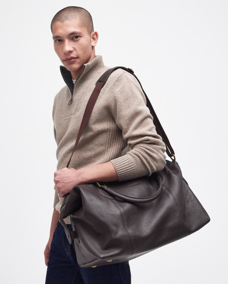 Borsa da viaggio media in pelle Explorer