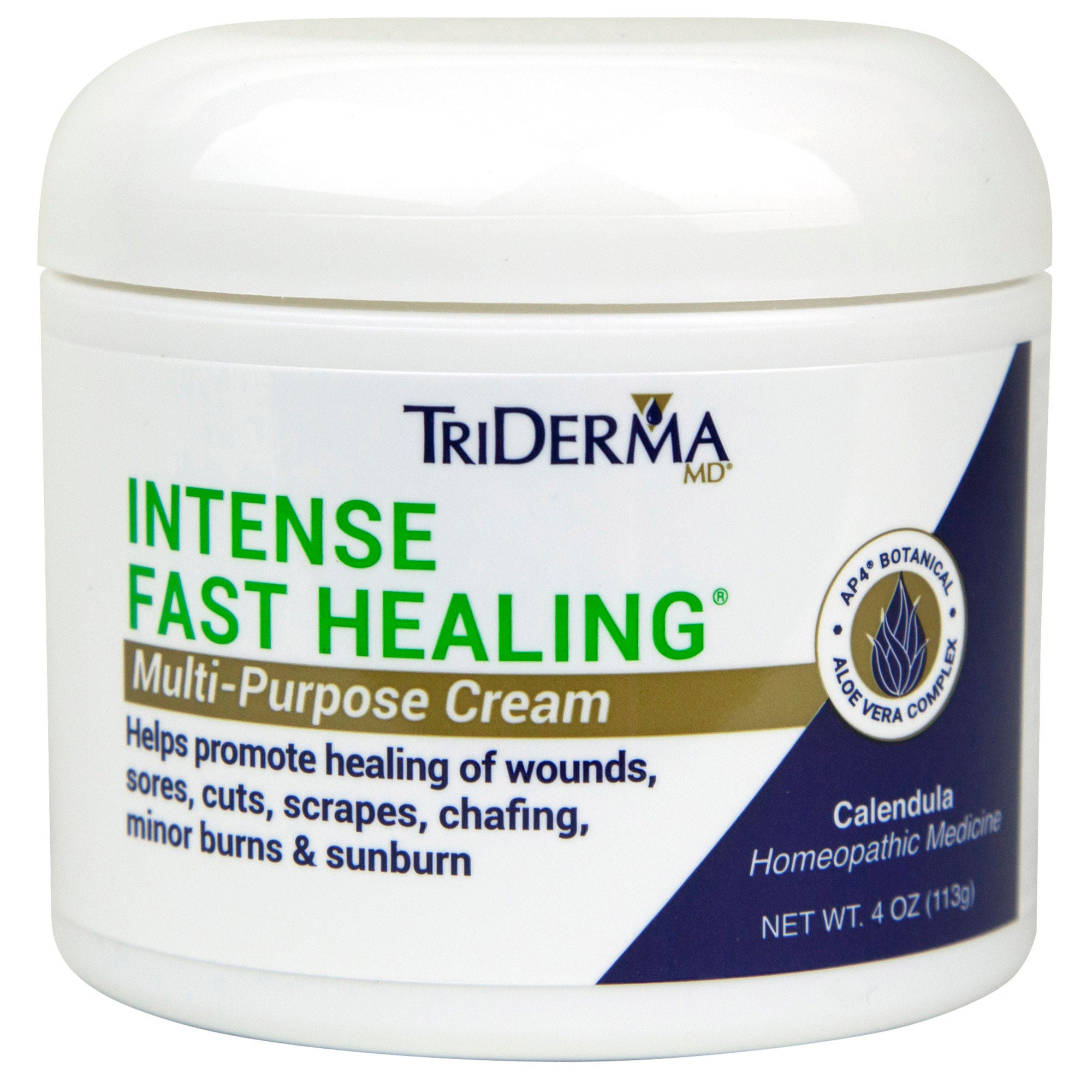 TriDerma® MD Intense Fast Healing® Moisturizer, 4-ounce Jar, Unscented